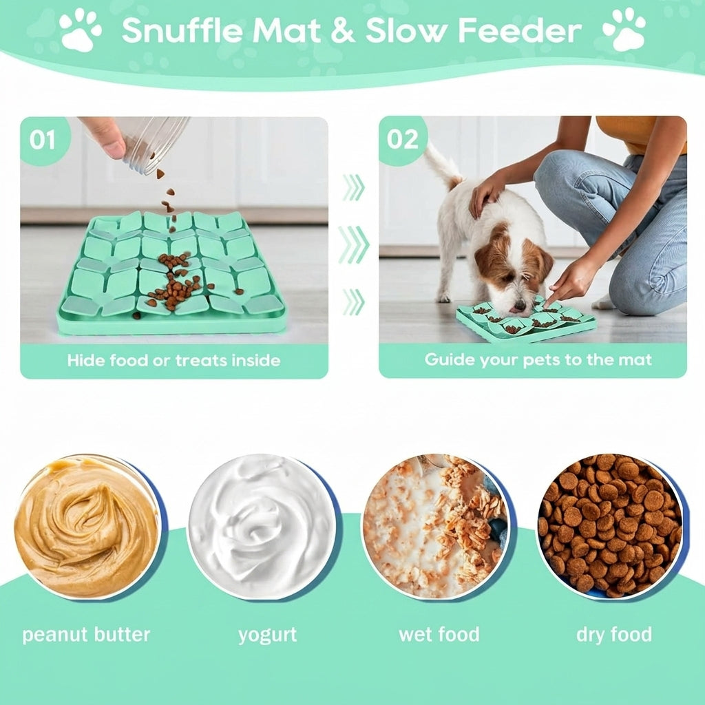 Snuffora™ Silicone Snuffle Mat for Dogs